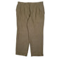 Mens Beige Ralph Lauren Pleated Formal Trousers