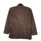 Mens Brown Carhartt C52 CHT Blanket Lined Vintage 00s Hoodie Coat