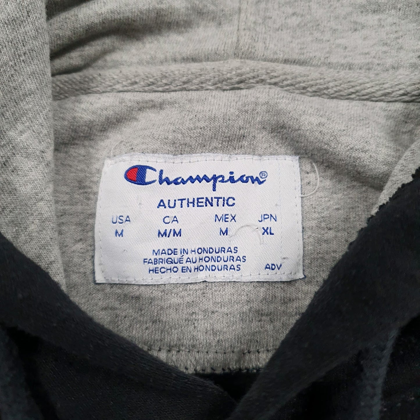 Mens Black Champion  Hoodie Jumper