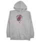Mens Grey Adidas Miami Heat Hoodie Jumper