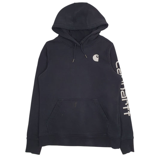 Womens Black Carhartt  Hoodie Jumper