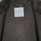 Womens Grey Rino & Pelle Cloak Throw Shoal Quarter Zip Coat