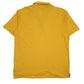 Mens Yellow Atlas  Hoodie Polo Shirt