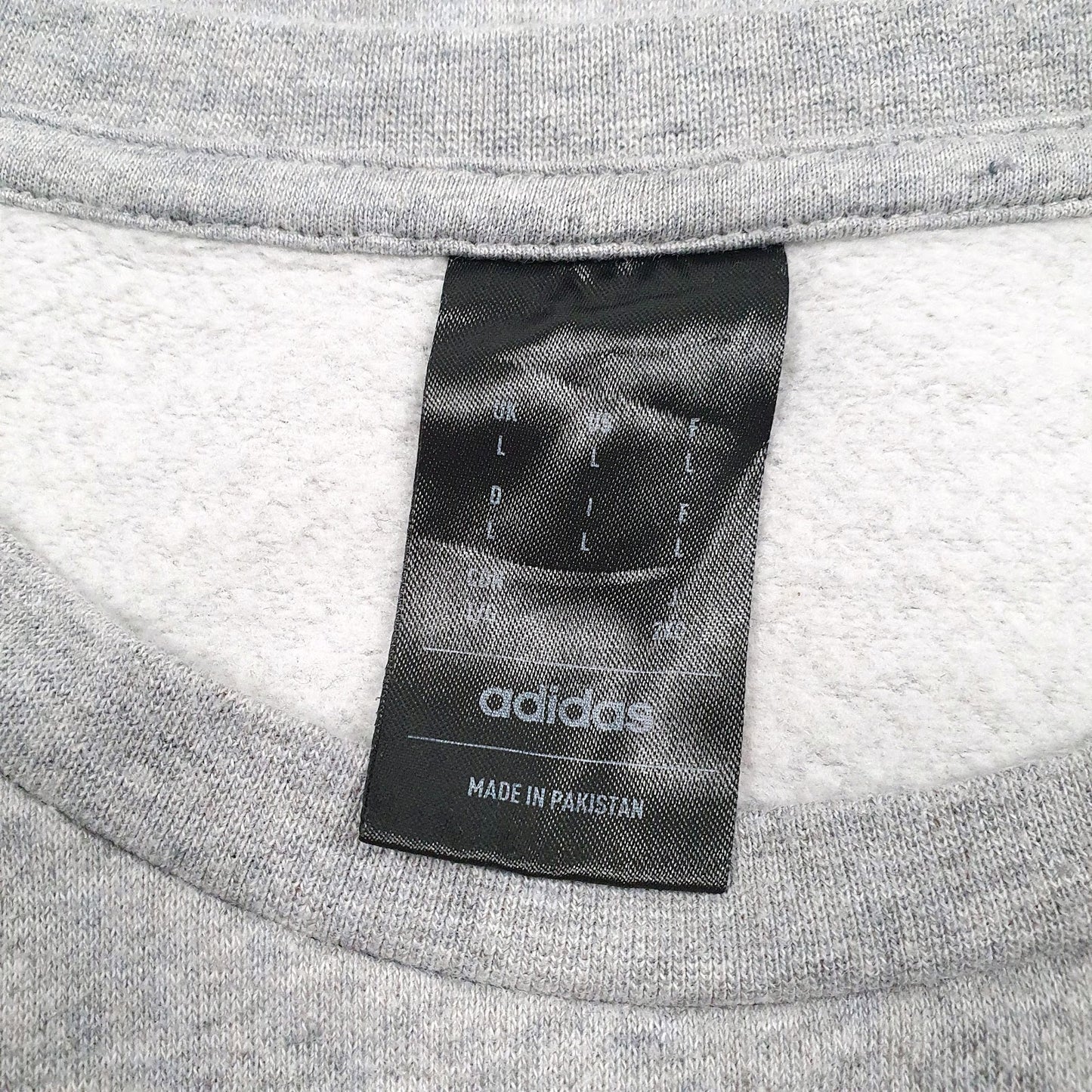 Mens Grey Adidas  Crewneck Jumper