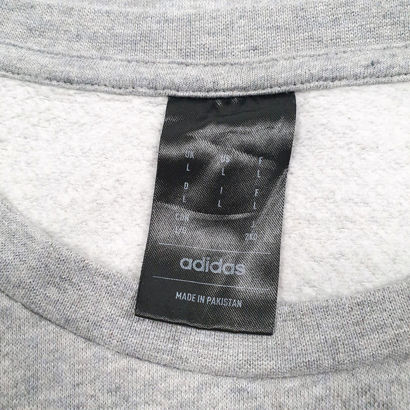 Mens Grey Adidas  Crewneck Jumper