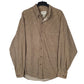 Mens Brown Eddie Bauer Flannel Long Sleeve Shirt