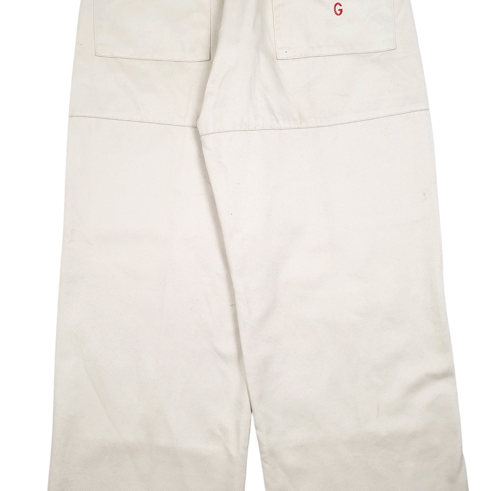 Mens Cream Guess   Trousers
