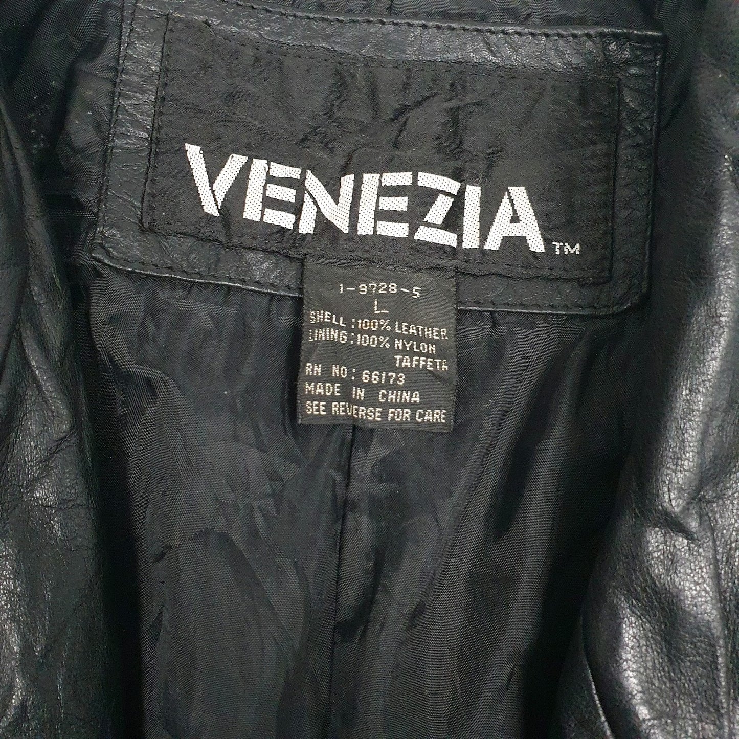 Mens Black Venezia Trench  Coat