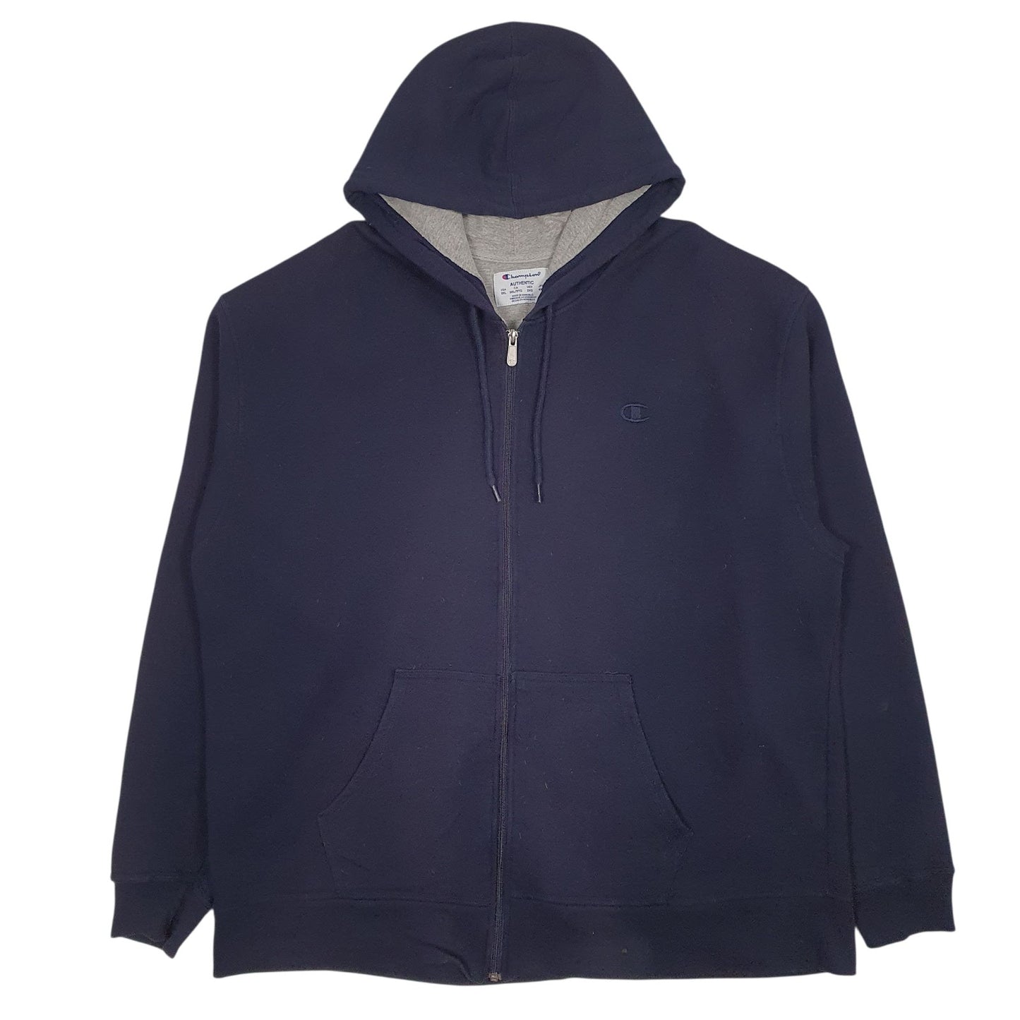 Mens Navy Champion  Full Zip Jumper