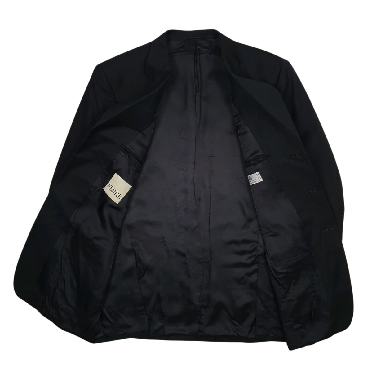 Mens Black Gianfranco Ferre Suit Jacket  Coat