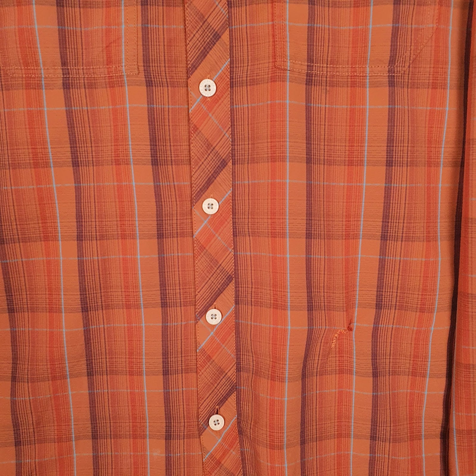 Mens Red Eddie Bauer   Shirt