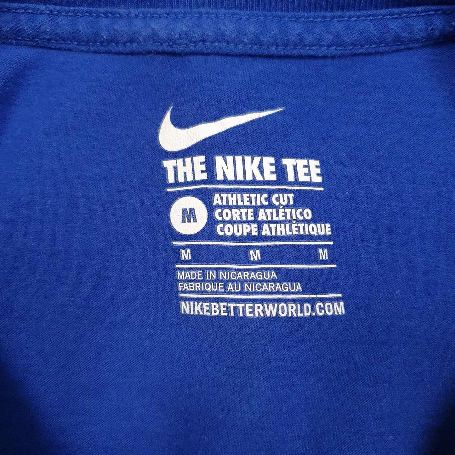 Mens Blue Nike   T Shirt
