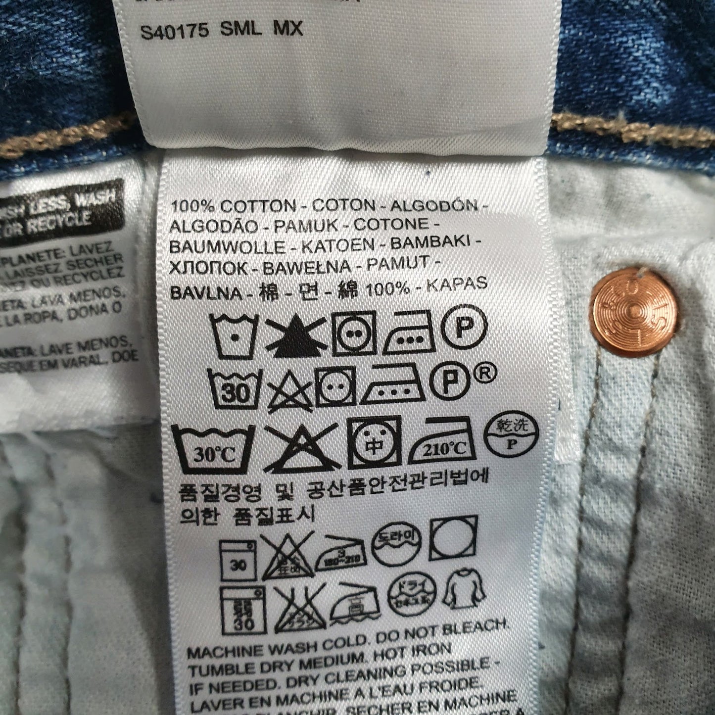 Mens Blue Levis   Jeans