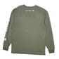 Mens Green Carhartt   T Shirt