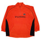 Mens Orange NHL Philadelphia Flyers Quarter Zip Jumper