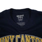 Mens Navy Gildan Suny Canton  T Shirt