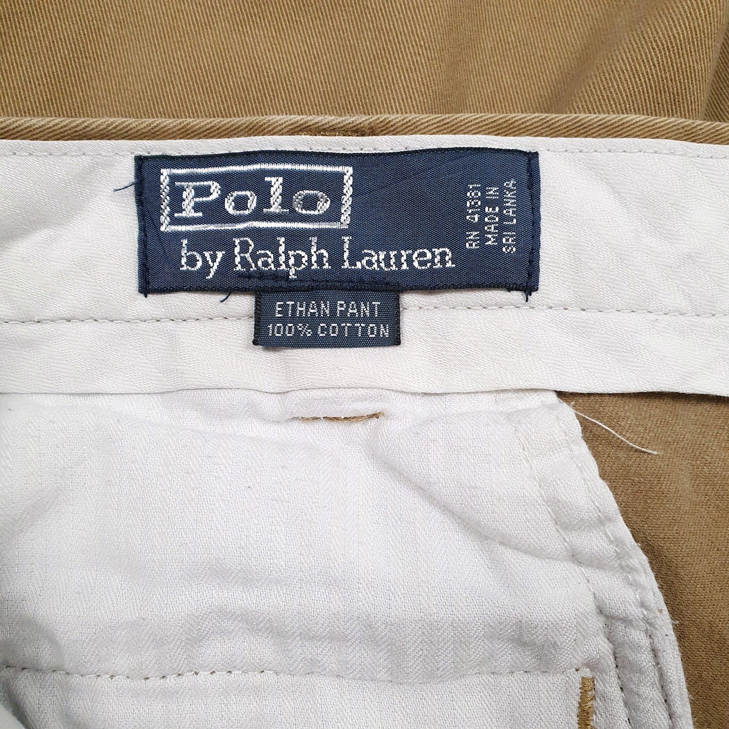 Mens Brown Polo Ralph Lauren Ethan Pant Pleated  Trousers