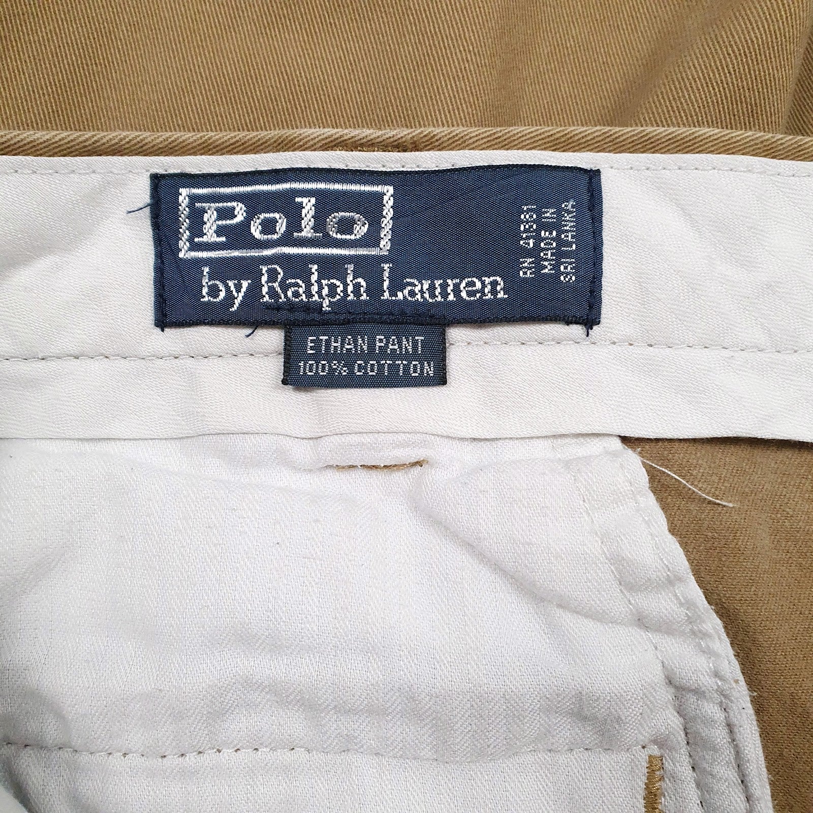 Mens Brown Polo Ralph Lauren Ethan Pant Pleated  Trousers