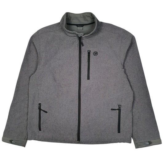 Mens Grey Wrangler Windbreaker  Coat