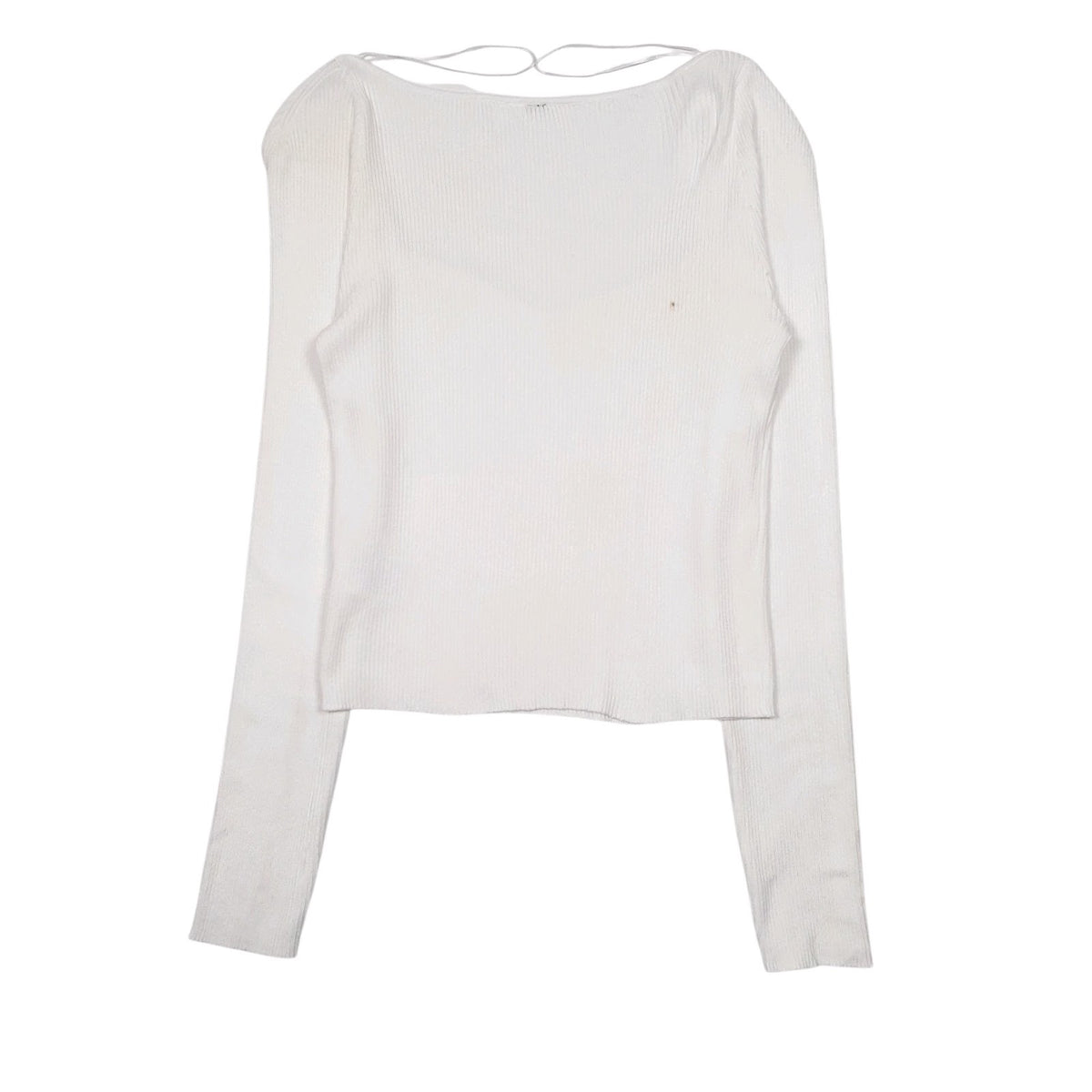 Womens White Unbranded  Crewneck Jumper