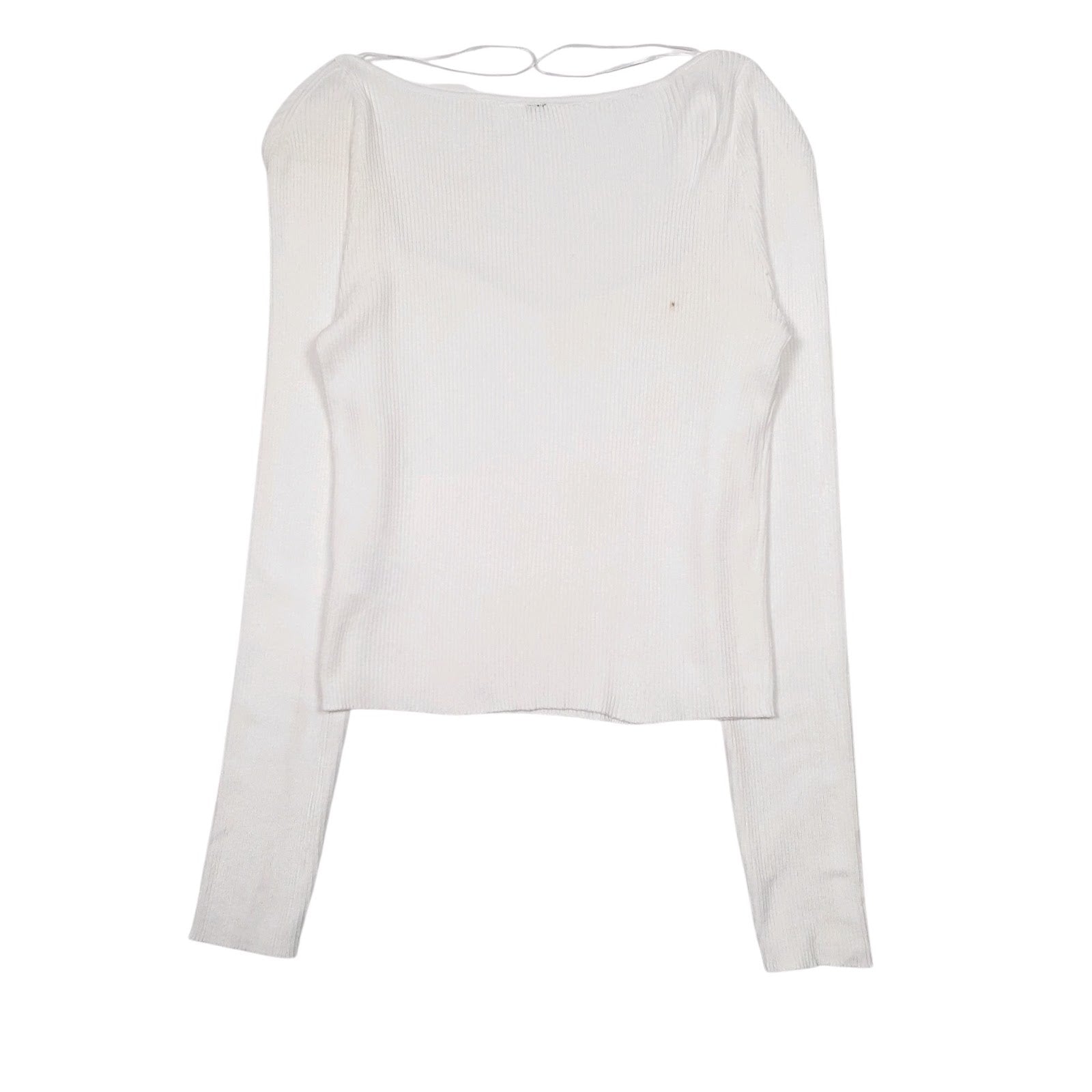 Womens White Unbranded  Crewneck Jumper