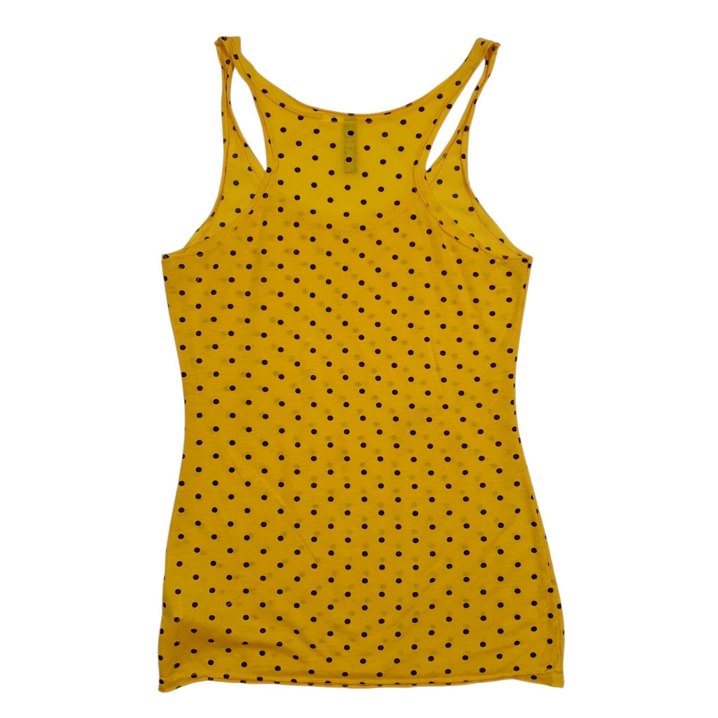 Womens Yellow H&M Vest Sleeveless T Shirt