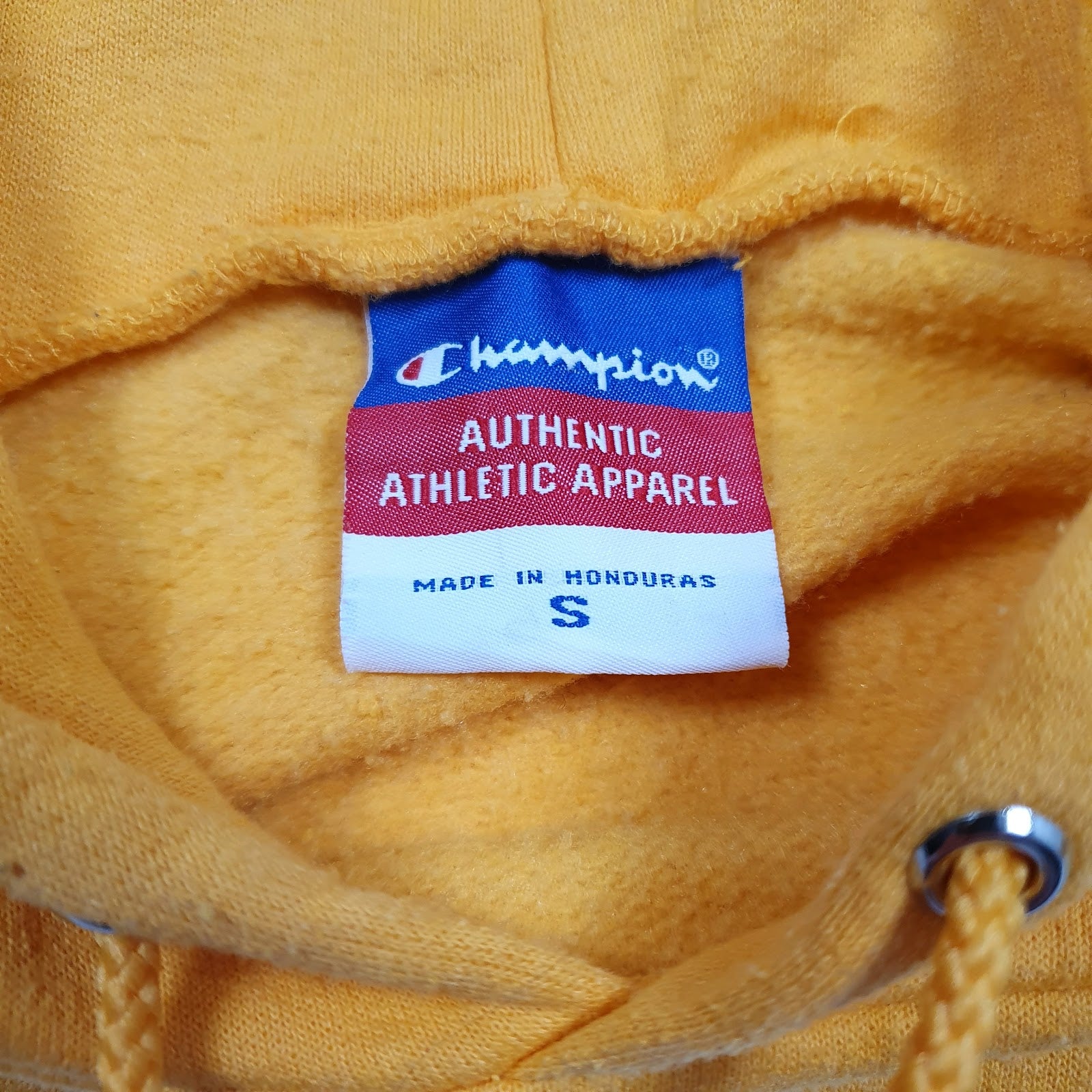 Mens Yellow Champion Northern Colorado Hoodie Jumper