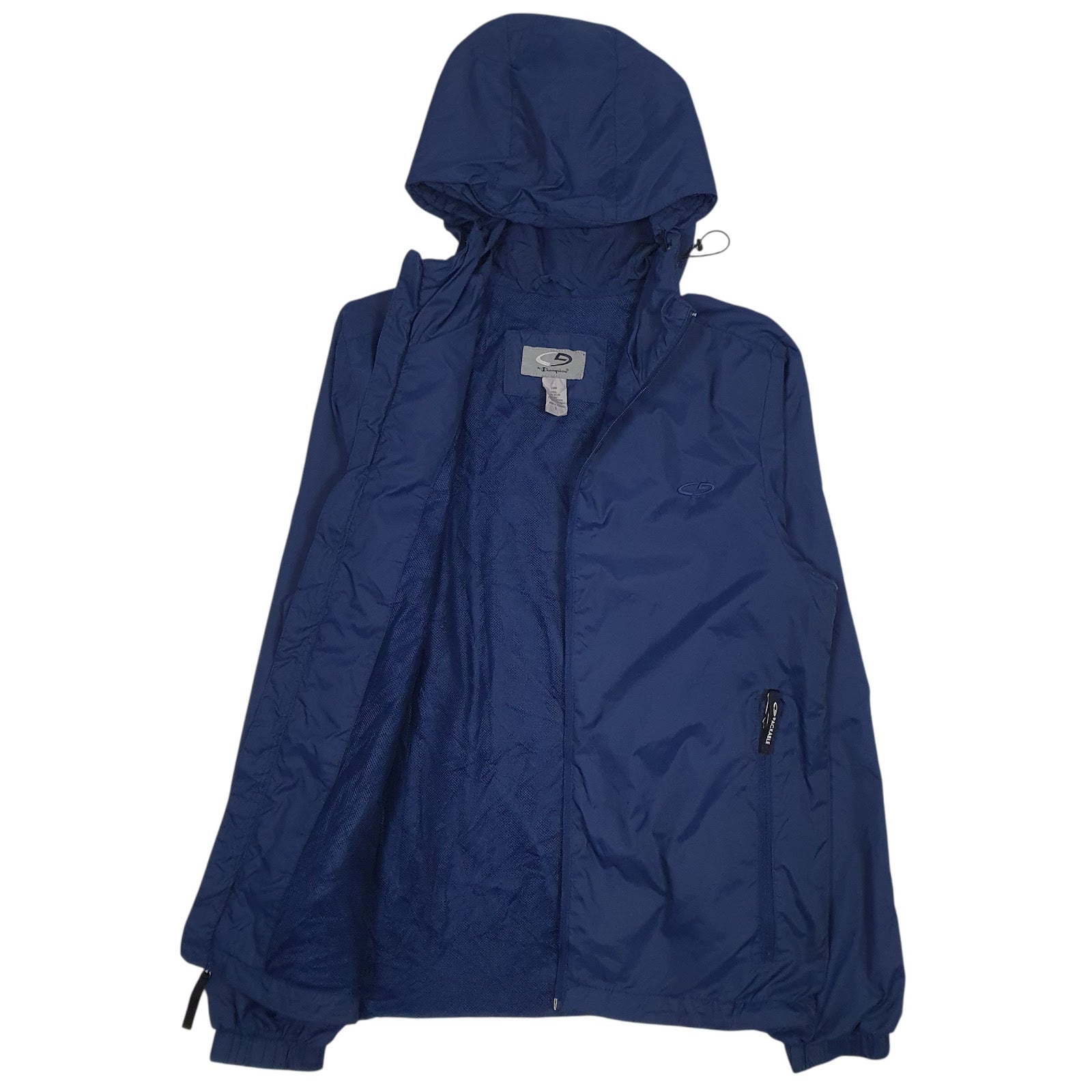 Mens Navy Champion  Crewneck Coat