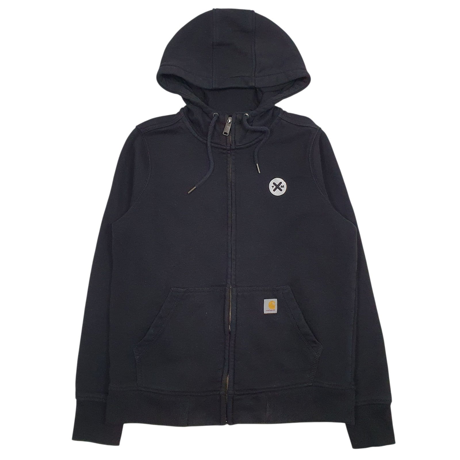 Womens Black Carhartt  Full Zip Jumper