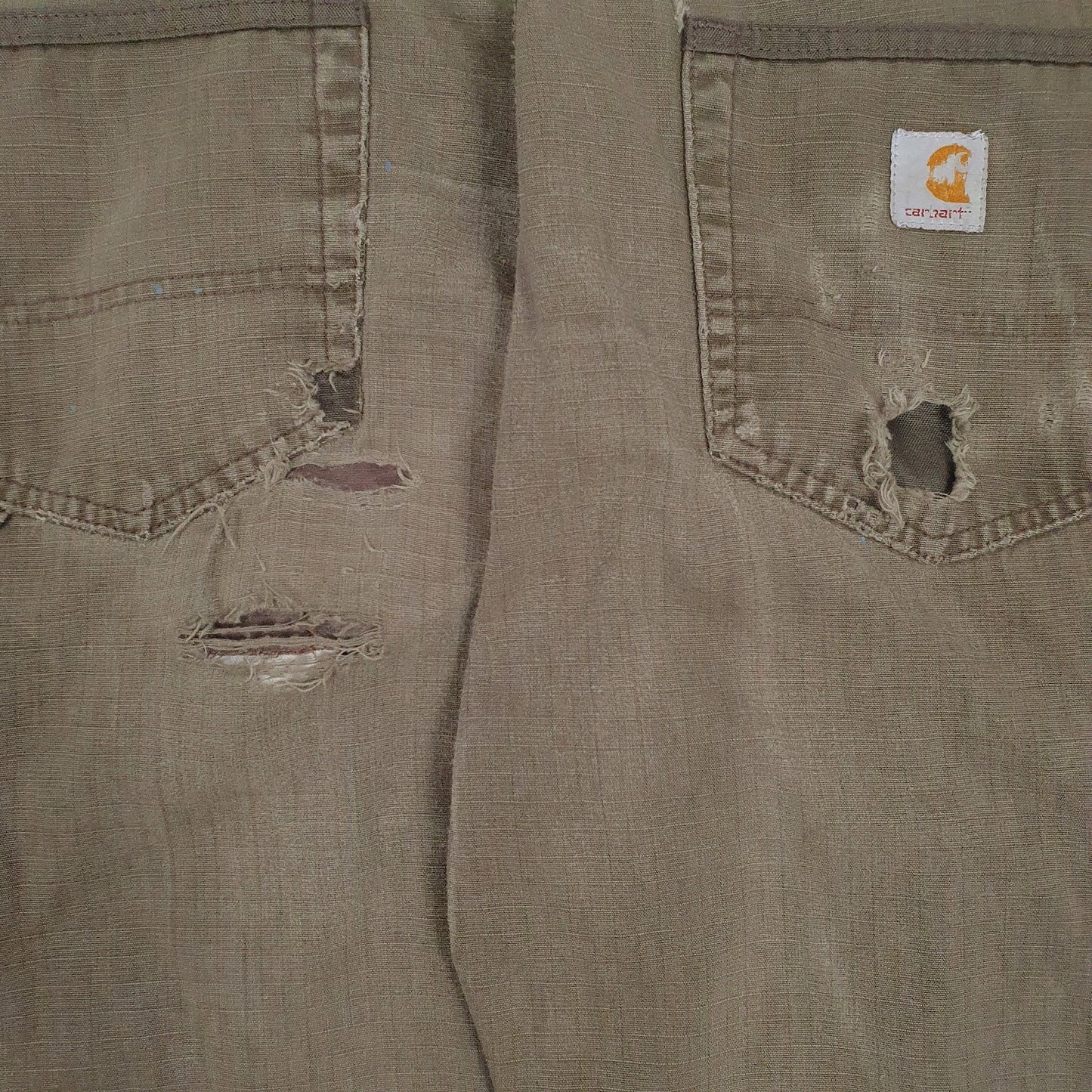 Mens Grey Dickies B342 DFE Workwear Double Knee  Trousers