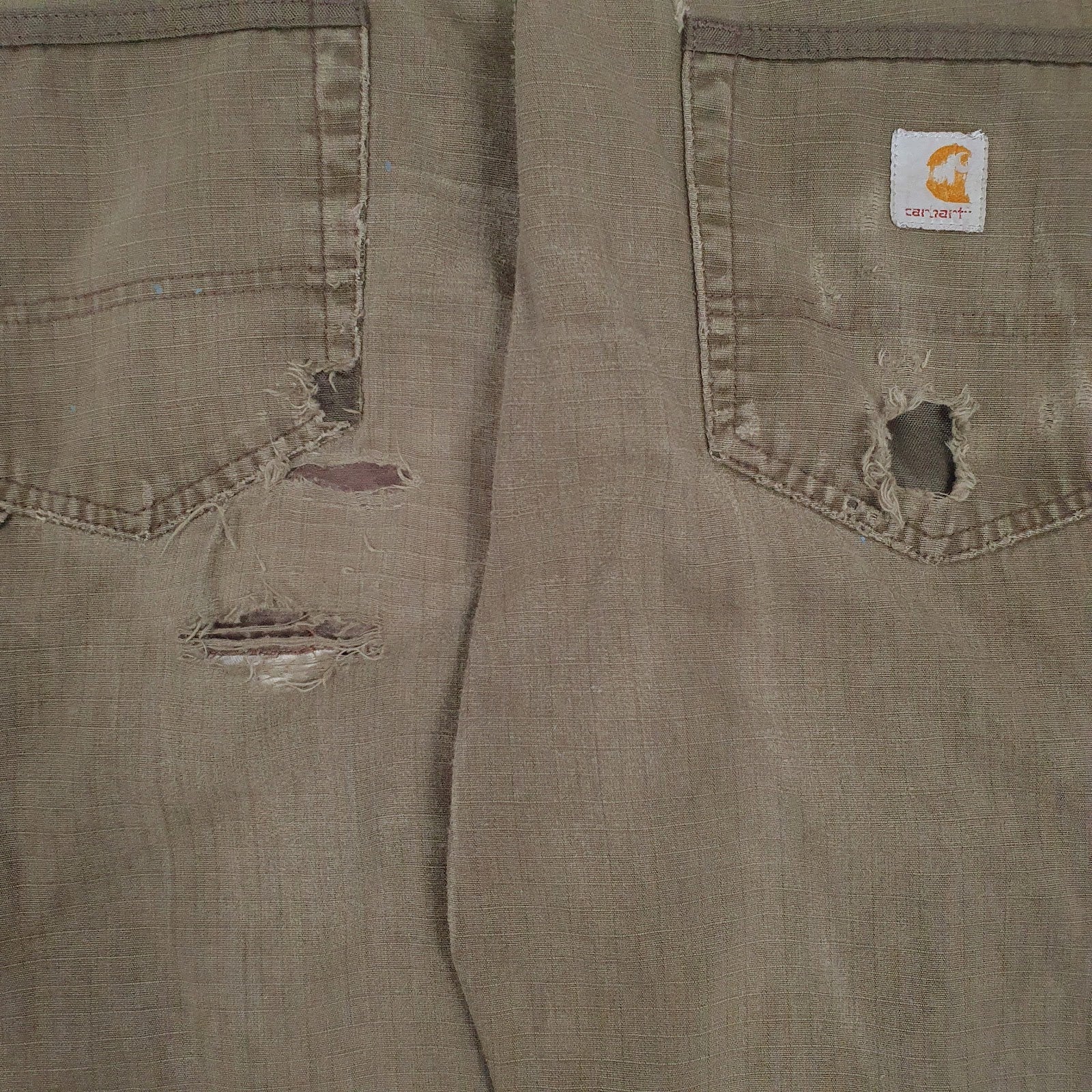 Mens Grey Dickies B342 DFE Workwear Double Knee  Trousers