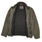 Mens Grey Levis Military Bomber Windbreaker  Coat