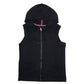 Womens Black Unbranded Hoodie Gilet Jumper