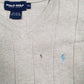 Mens Grey Ralph Lauren Golf Vest Jumper