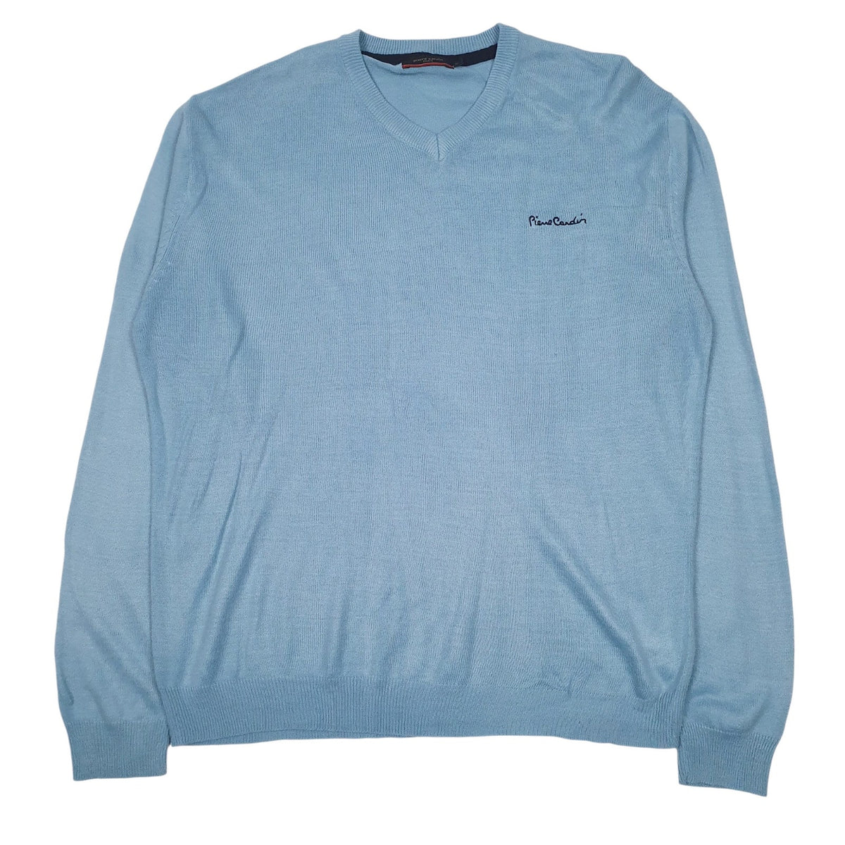 Mens Blue Pierre Cardin  Crewneck Jumper