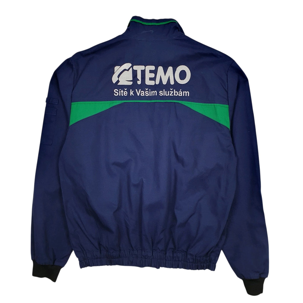 Mens Navy Dafne Czech Temo Workwear  Coat