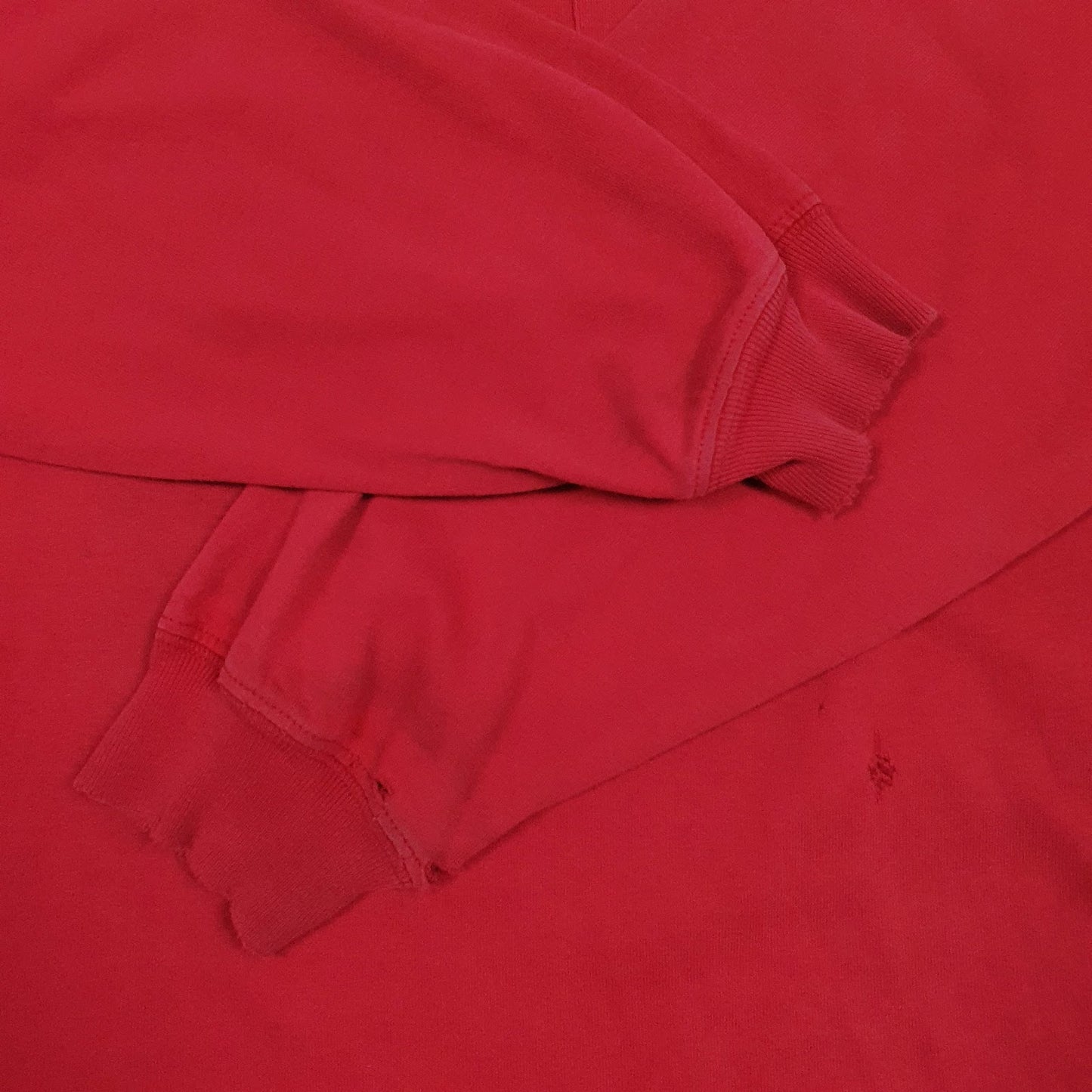 Mens Red Carhartt  Crewneck T Shirt