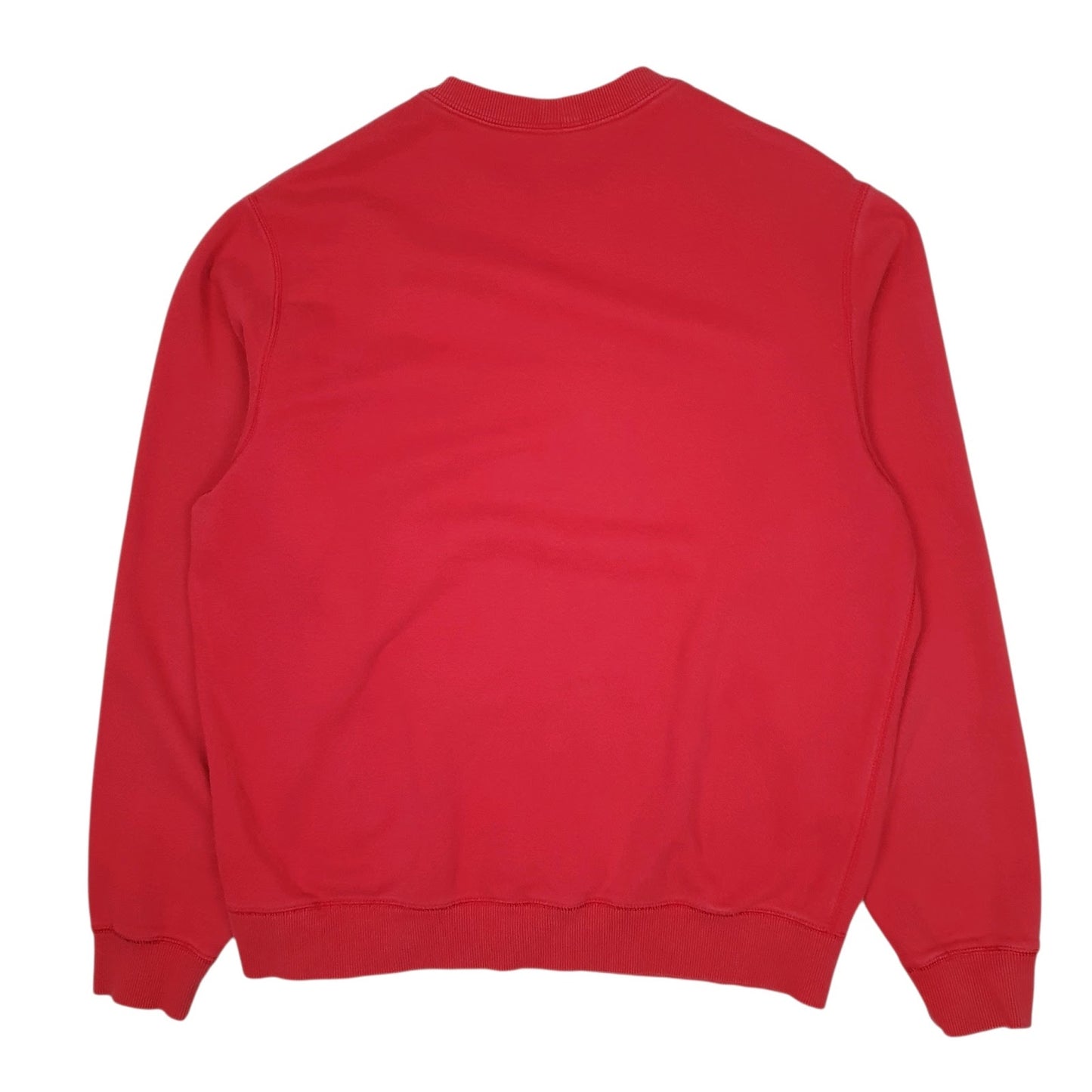 Mens Red Nike Vintage 00s Crewneck Jumper