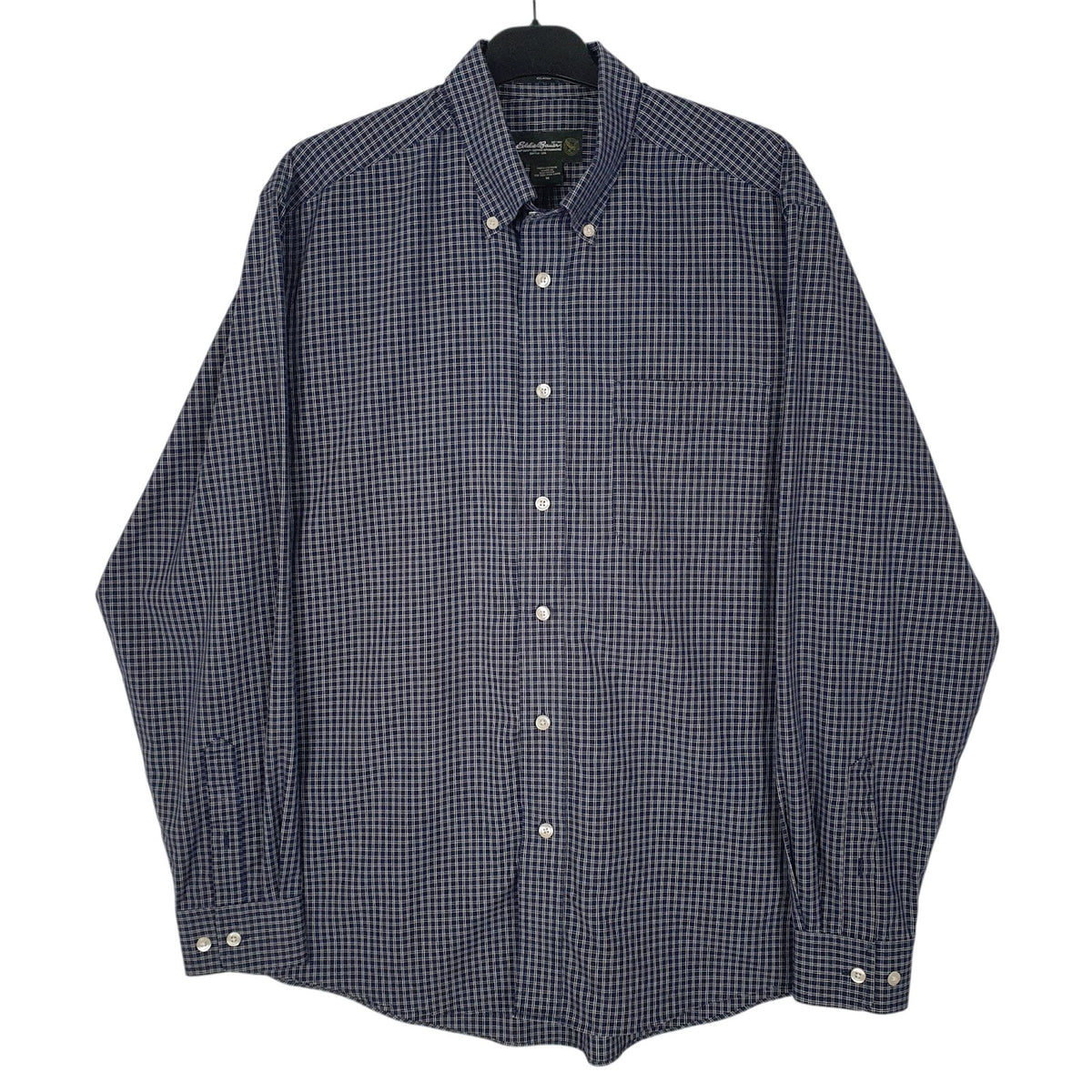 Mens Navy Eddie Bauer  Long Sleeve Shirt
