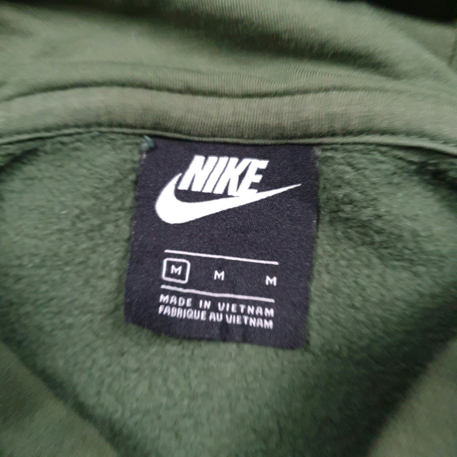 Mens Green Nike  Hoodie Jumper
