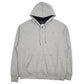 Mens Grey Champion Spellout Full Zip Jumper