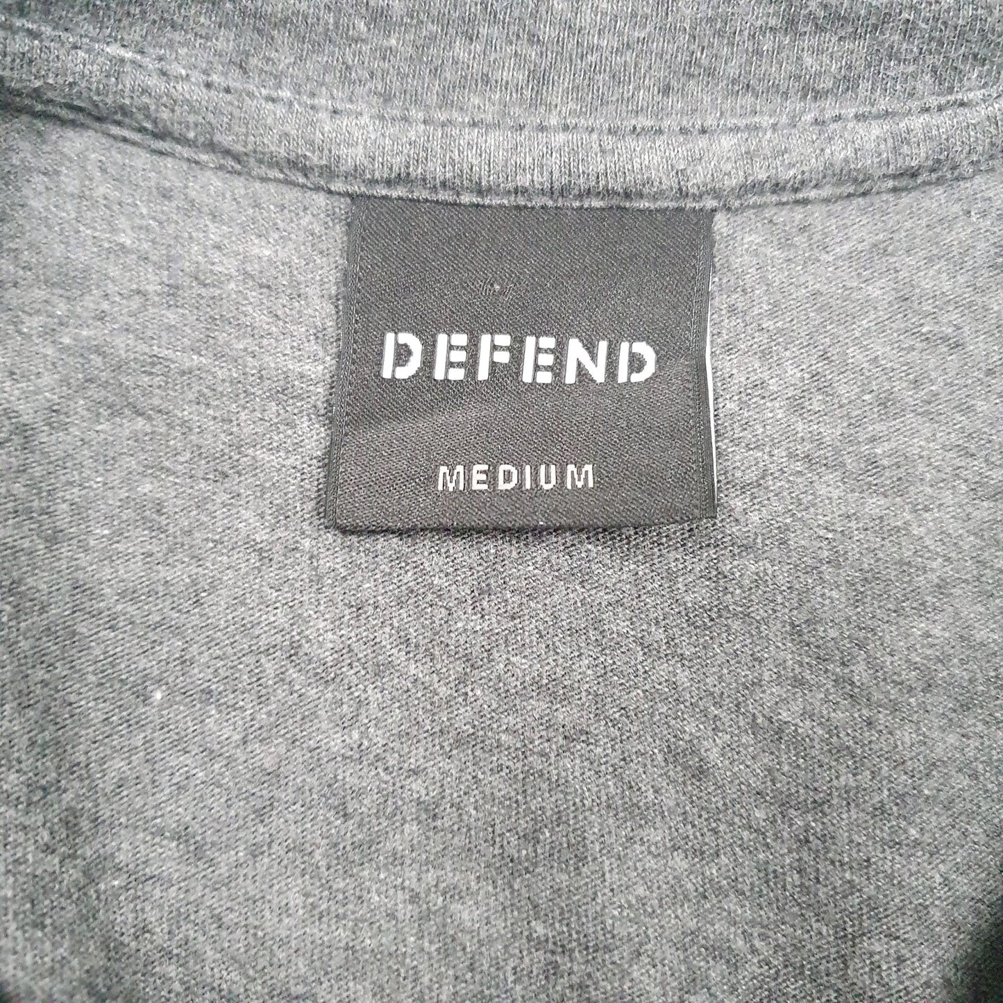 Mens Grey Defend Paris Defend  T Shirt