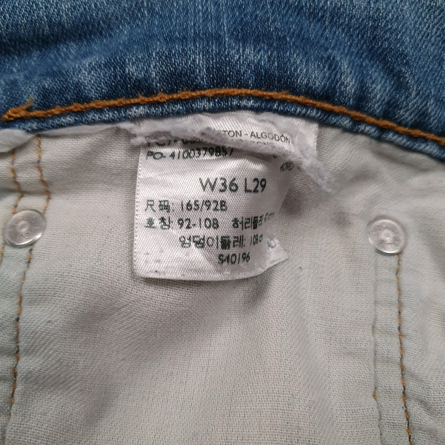 Mens Blue Levis   Jeans