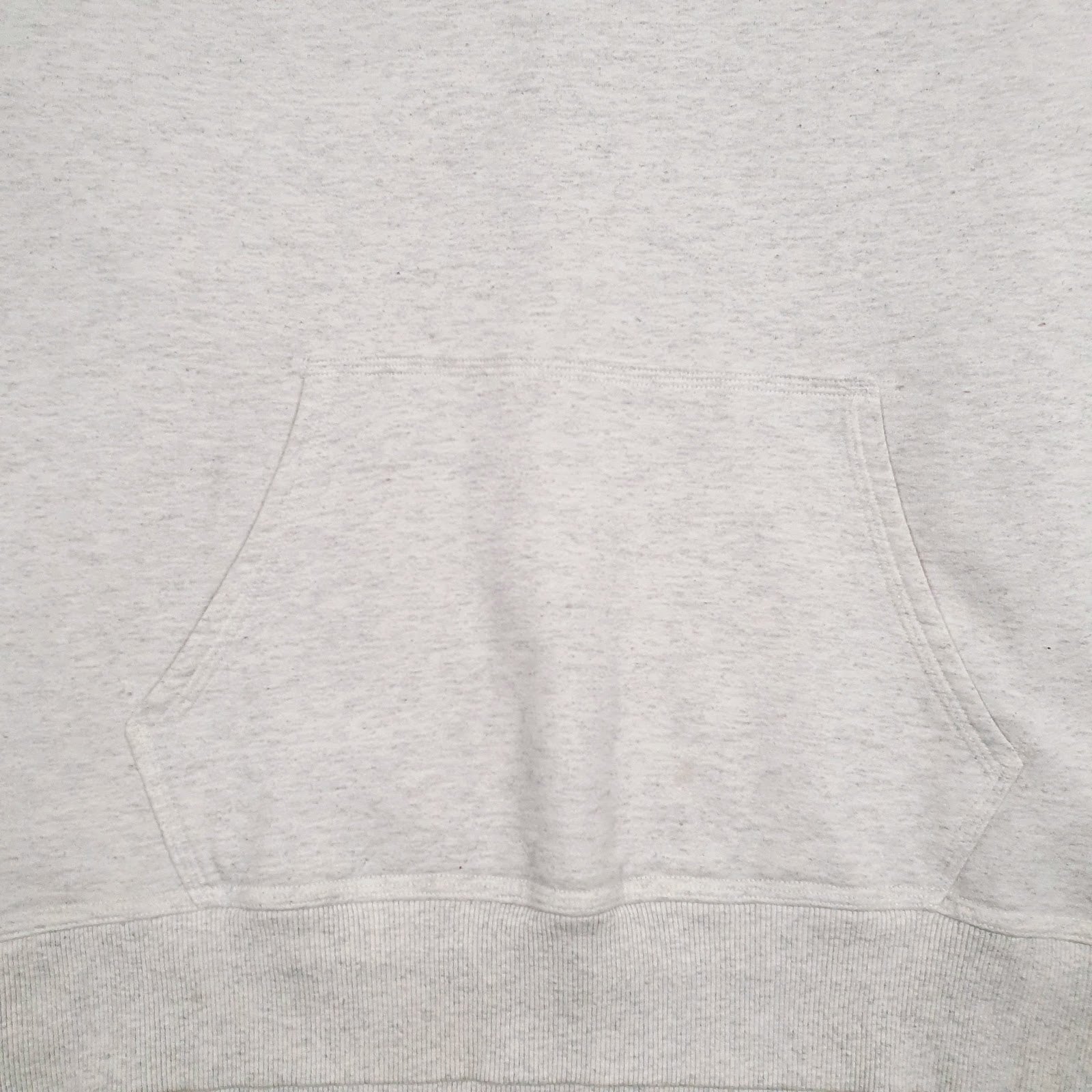 Mens Grey Champion Spellout Hoodie Jumper