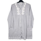 Womens Blue Cinema Club  Long Sleeve Dress