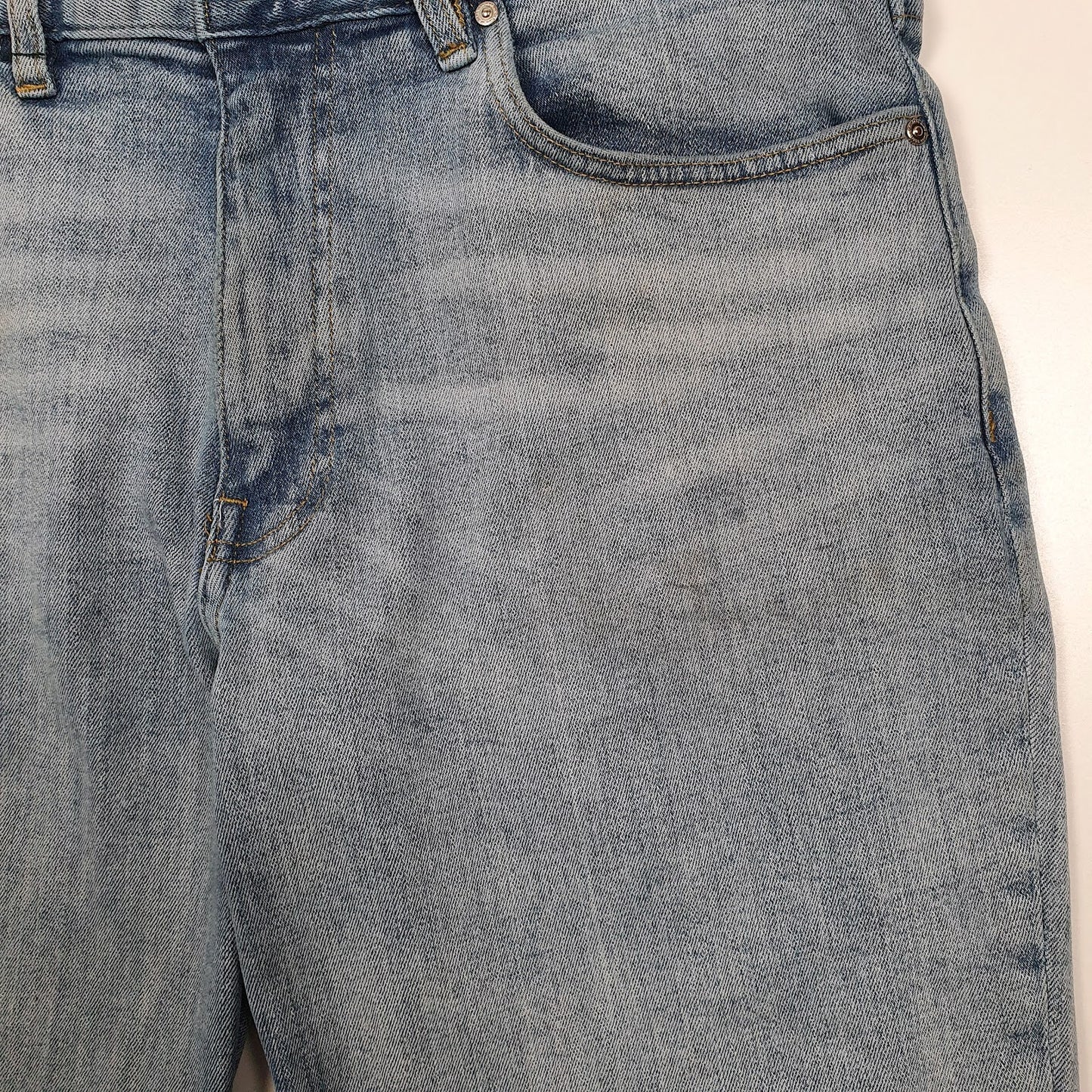 Mens Blue H&M  Turtle Neck Shorts