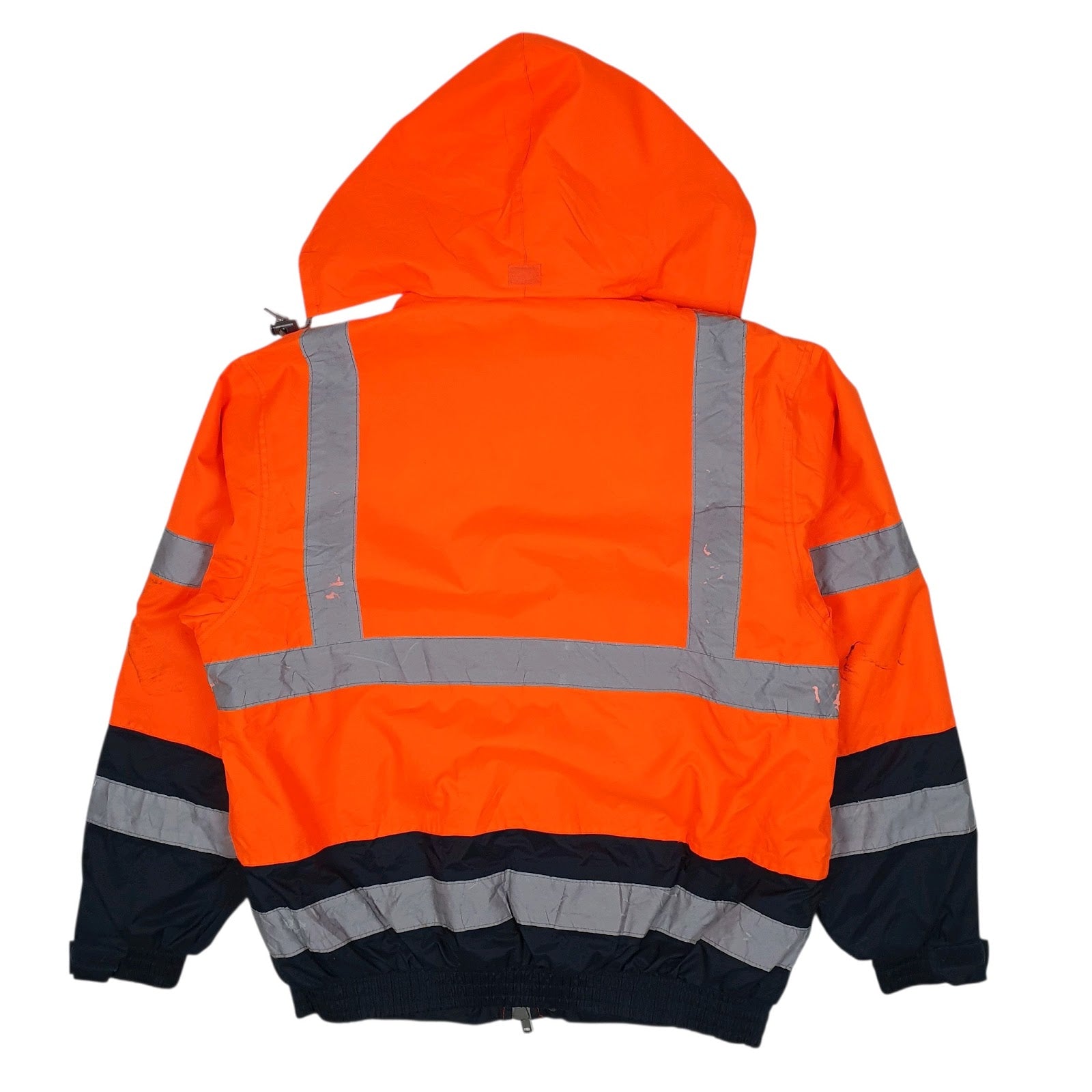 Mens Orange Dickies Hi Vis Safety  Coat