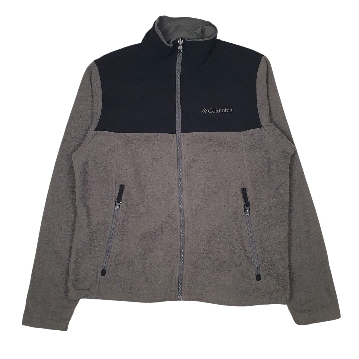 Mens Grey Columbia Sportswear Company  Full Zip Jumper