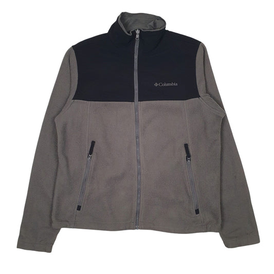 Mens Grey Columbia Sportswear Company  Full Zip Jumper