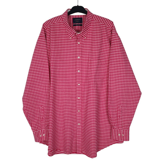 Mens Pink Charles Tyrwhitt Oxford Long Sleeve Shirt